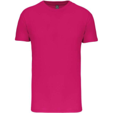 KARIBAN Gyermek kereknyakú organikus pamut póló, Kariban KA3027IC, Fuchsia-2/4