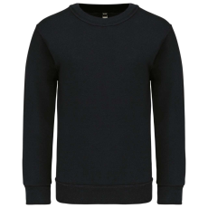 KARIBAN Gyermek környakas pulóver, Kariban KA475, Black-12/14