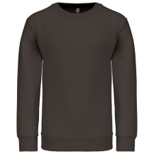 KARIBAN Gyermek környakas pulóver, Kariban KA475, Dark Grey-6/8 gyerek pulóver, kardigán