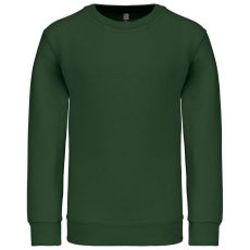 KARIBAN Gyermek környakas pulóver, Kariban KA475, Forest Green-6/8