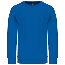 KARIBAN Gyermek környakas pulóver, Kariban KA475, Light Royal Blue-10/12