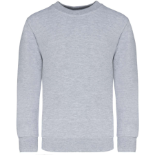 KARIBAN Gyermek környakas pulóver, Kariban KA475, Oxford Grey-12/14 gyerek pulóver, kardigán