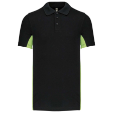 KARIBAN KA232 FLAG - SHORT-SLEEVED TWO-TONE POLO SHIRT S munkaruha