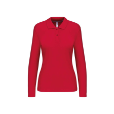 KARIBAN KA244 LADIES&#039; LONG-SLEEVED POLO SHIRT M munkaruha