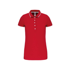 KARIBAN KA252 LADIES' SHORT-SLEEVED PIQUÉ KNIT POLO SHIRT L