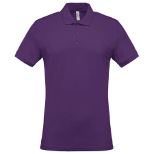 KARIBAN KA254 MEN&- 039;S SHORT-SLEEVED PIQUÉ POLO SHIRT M férfi póló