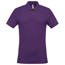 KARIBAN KA254 MEN&- 039;S SHORT-SLEEVED PIQUÉ POLO SHIRT S