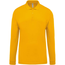 KARIBAN KA256 MEN&#039;S LONG-SLEEVED PIQUÉ POLO SHIRT 2XL munkaruha