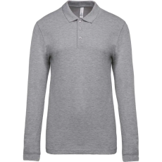 KARIBAN KA256 MEN'S LONG-SLEEVED PIQUÉ POLO SHIRT 3XL