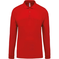 KARIBAN KA256 MEN'S LONG-SLEEVED PIQUÉ POLO SHIRT 3XL