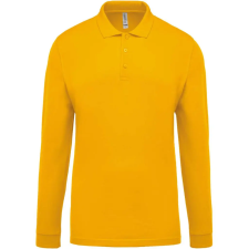 KARIBAN KA256 MEN'S LONG-SLEEVED PIQUÉ POLO SHIRT L munkaruha