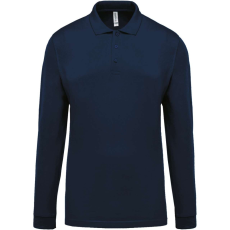 KARIBAN KA256 MEN'S LONG-SLEEVED PIQUÉ POLO SHIRT M