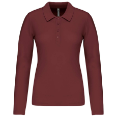 KARIBAN KA257 LADIES’ LONG-SLEEVED PIQUÉ POLO SHIRT 2XL