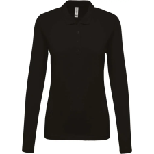 KARIBAN KA257 LADIES’ LONG-SLEEVED PIQUÉ POLO SHIRT 3XL munkaruha
