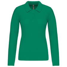 KARIBAN KA257 LADIES’ LONG-SLEEVED PIQUÉ POLO SHIRT 3XL munkaruha