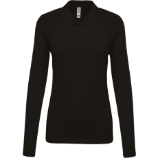 KARIBAN KA257 LADIES’ LONG-SLEEVED PIQUÉ POLO SHIRT M