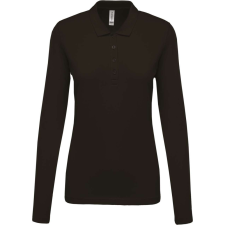 KARIBAN KA257 LADIES’ LONG-SLEEVED PIQUÉ POLO SHIRT S munkaruha