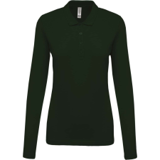 KARIBAN KA257 LADIES’ LONG-SLEEVED PIQUÉ POLO SHIRT XS munkaruha