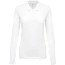KARIBAN KA257 LADIES’ LONG-SLEEVED PIQUÉ POLO SHIRT XS