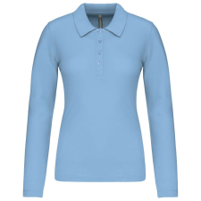 KARIBAN KA257 LADIES’ LONG-SLEEVED PIQUÉ POLO SHIRT XS munkaruha