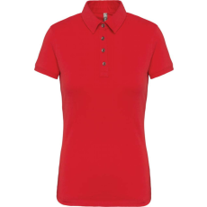 KARIBAN KA263 LADIES' SHORT SLEEVED JERSEY POLO SHIRT M