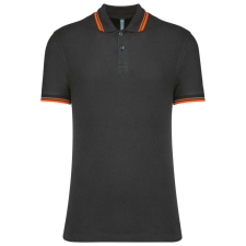 KARIBAN KA272 MEN'S SHORT-SLEEVED POLOSHIRT WITH CONTRASTING PIPING 3XL munkaruha