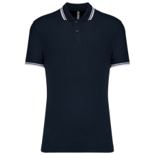 KARIBAN KA272 MEN&#039;S SHORT-SLEEVED POLOSHIRT WITH CONTRASTING PIPING 3XL munkaruha