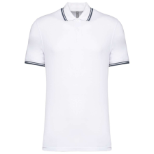 KARIBAN KA272 MEN'S SHORT-SLEEVED POLOSHIRT WITH CONTRASTING PIPING 4XL munkaruha
