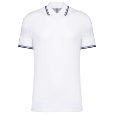 KARIBAN KA272 MEN'S SHORT-SLEEVED POLOSHIRT WITH CONTRASTING PIPING XL munkaruha
