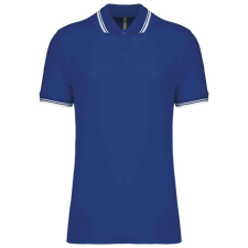 KARIBAN KA272 MEN&- 039;S 2 STRIPED SHORT SLEEVED POLOSHIRT 2XL férfi póló