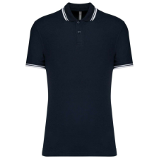 KARIBAN KA272 MEN&amp;- 039;S 2 STRIPED SHORT SLEEVED POLOSHIRT 3XL férfi póló