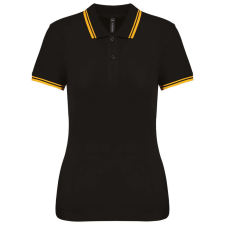 KARIBAN KA273 LADIE'S SHORT-SLEEVED POLOSHIRT WITH CONTRASTING PIPING L munkaruha