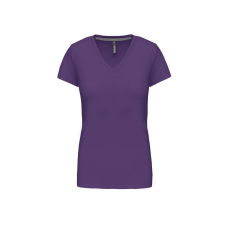 KARIBAN KA381 NŐI RÖVID UJJÚ V-NYAKÚ PÓLÓ M munkaruha