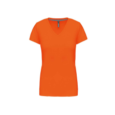 KARIBAN KA381 NŐI RÖVID UJJÚ V-NYAKÚ PÓLÓ M munkaruha