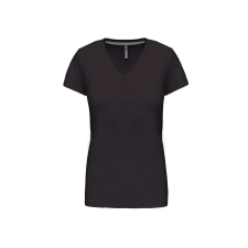 KARIBAN KA381 NŐI RÖVID UJJÚ V-NYAKÚ PÓLÓ XL munkaruha