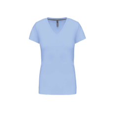 KARIBAN KA381 NŐI RÖVID UJJÚ V-NYAKÚ PÓLÓ XL