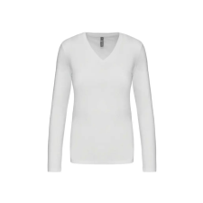 KARIBAN KA382 NŐI HOSSZÚ UJJÚ V-NYAKÚ PÓLÓ S munkaruha