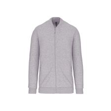 KARIBAN KA4002 FULL ZIP FLEECE SWEATSHIRT S férfi pulóver, kardigán