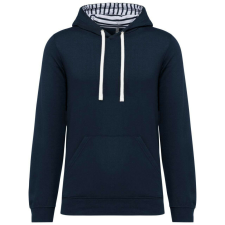 KARIBAN KA4013 UNISEX CONTRAST PATTERNED HOODED SWEATSHIRT XL férfi pulóver, kardigán