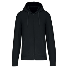 KARIBAN KA4030 MEN'S ECO-FRIENDLY HOODED SWEATSHIRT WITH ZIP FASTENING S munkaruha