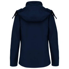 KARIBAN KA414 LADIES' DETACHABLE HOODED SOFTSHELL JACKET S