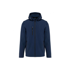 KARIBAN KA422 UNISEX 3-LAYER SOFTSHELL HOODED JACKET WITH REMOVABLE SLEEVES 2XL