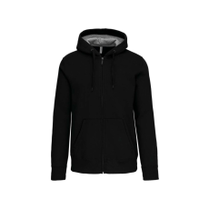 KARIBAN KA444 FULL ZIP HOODED SWEATSHIRT 2XL