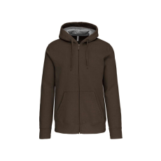 KARIBAN KA444 FULL ZIP HOODED SWEATSHIRT 2XL