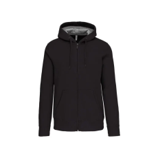 KARIBAN KA444 FULL ZIP HOODED SWEATSHIRT 2XL