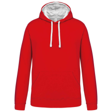 KARIBAN KA446 MEN'S CONTRAST HOODED SWEATSHIRT M munkaruha