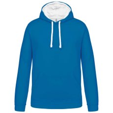 KARIBAN KA446 MEN'S CONTRAST HOODED SWEATSHIRT S