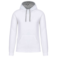 KARIBAN KA446 MEN&#039;S CONTRAST HOODED SWEATSHIRT S munkaruha