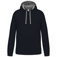 KARIBAN KA446 MEN'S CONTRAST HOODED SWEATSHIRT XL munkaruha