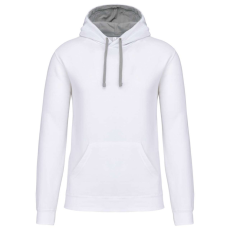KARIBAN KA446 MEN'S CONTRAST HOODED SWEATSHIRT XS